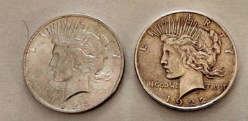 Verenigde Staten. 1 Dollar 1922+1923 (Zonder minimumprijs)