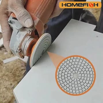 80mm Diamant Polijstschijf voor Tegels, Steen & Marmer - Hoe, Verzenden, Nieuw