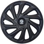 4-Delige Sparco Wieldoppenset Treviso 13-inch zwart - Heron Automaterialen