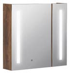 LED Spiegelkast Badkamer – 2 Deuren, Touch Schakelaar, 70x15, Verzenden, Nieuw