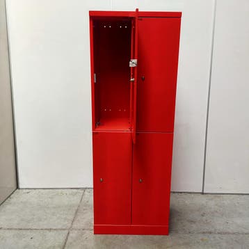 4-deurs LoQit lockerkast - 195x70x50 cm, Ophalen of Verzenden, Nieuw