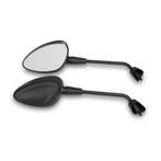 Spiegelset Vespa sprint / primavera lang mat zwart, Verzenden, Nieuw, Vespa