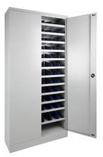 Vakkenkast Grijs Gesloten 200x100x35cm incl. 72, Ophalen of Verzenden, Nieuw