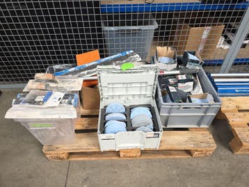 (23x) accessoires en  werkkoffers Dewalt, Makita,..., Nieuw