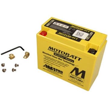 Motobatt Agm Accu Mbt12B4 12V 11Ah 150X70X130/130, Verzenden, Nieuw
