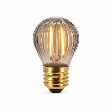 LED lamp E27 | 2 watt dimbaar | 2000K extra warm wit | G45 |, Verzenden, Nieuw, E27 (groot), Overige typen