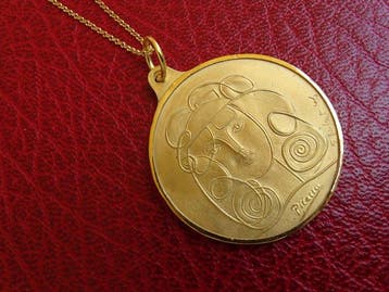Spanje. Pablo Picasso medallion (Zonder minimumprijs)