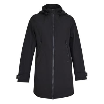 Reset • zwarte regenjas Vada • M, Kleding | Dames, Jassen | Winter, Maat 38/40 (M), Verzenden, Zwart, Nieuw