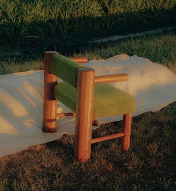 Marco Calhau - Stoel - Kersenhout - SILLA BOTERO
