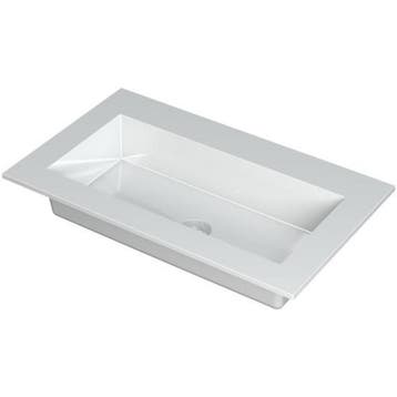 INK Kraft Wastafel Enkele Bak Zonder Kraangat - 800x450x10, Ophalen of Verzenden, Nieuw