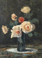 Sientje Mesdag van Houten (1834-1909), Bloemstilleven, Antiek en Kunst, Kunst | Schilderijen | Klassiek