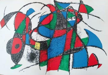 Joan Miro (1893-1983) - Litografia Original III. (Miró