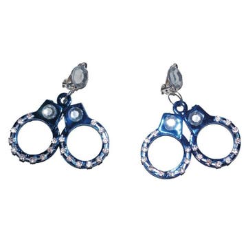 Oorhangers met handboeien - Sieraden, Ophalen of Verzenden, Nieuw