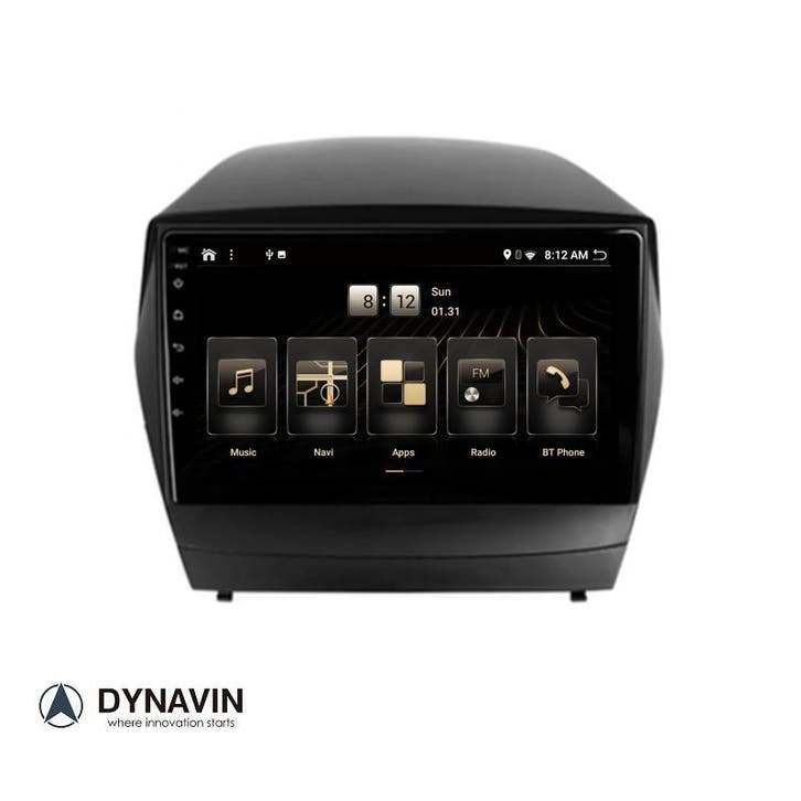 Navigatie Hyundai IX35 2009-2015 android 15 carkit carplay, Auto diversen, Autoradio's, Nieuw, Ophalen of Verzenden