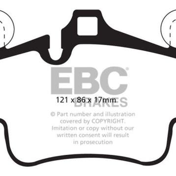 EBC 07-08 Porsche 911 (997) (Cast Iron Rotor only) 3.6, Ophalen of Verzenden, Nieuw