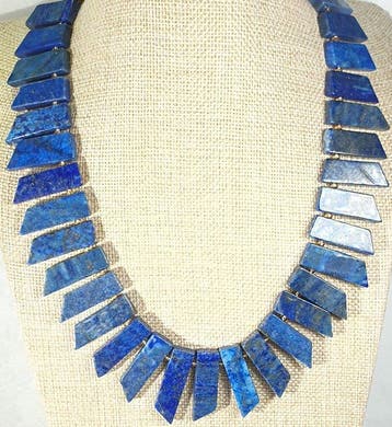 Natuurlijke lapis lazuli uit Afghanistan - Vrede, kalmte en
