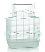 Vogelkooi Inter-Zoo Iza 3 Cabrio Wit – Parkietenkooi met.., Dieren en Toebehoren, Verzenden, Nieuw, Overige materialen, Vogelkooi