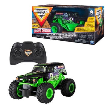 Monster Jam 1:24 Grafdelver RC van €27,99 voor €13,99, Ophalen of Verzenden, Nieuw