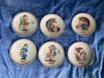 W. Goebel - Bord (6) - Biscuit porselein - Lot van 6 stuks,, Antiek en Kunst, Curiosa en Brocante