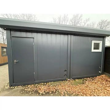 Wooncontainer 6x5,43m met keuken en sanitair, Zakelijke goederen, Machines en Bouw | Keten en Containers