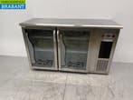 RVS Gamko Barkoeling 2 Glazen Klapdeuren 143,5 cm 230V, Zakelijke goederen, Ophalen of Verzenden, Gebruikt