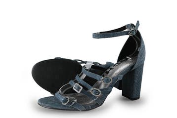Sacha Slingbacks in maat 41 Blauw, Zo goed als nieuw, Sacha, Verzenden, Blauw