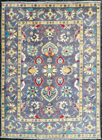 Afghaan modern Ziegler - ( unused ) - handgeknoopt - wol -, Nieuw