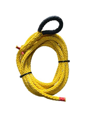 Yellow-Shark Floating Grey 16MM 6MTR  1 bekleed oogje NIE..., Watersport en Boten, Verzenden, Nieuw