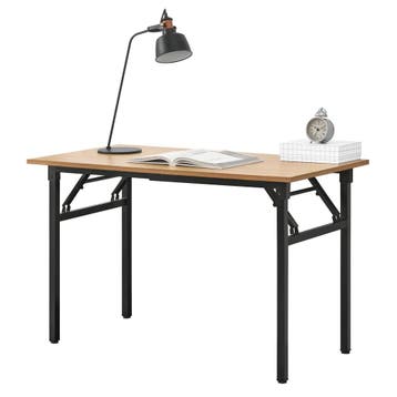 Eettafel bureau 120x60x75 - 76,4 cm opvouwbaar verstelbaar b, Huis en Inrichting, Bureaus, Verzenden, Nieuw