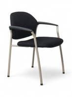 Ahrend 320 vergaderstoel, zwart-goud/alu, Ophalen of Verzenden, Nieuw, Zwart