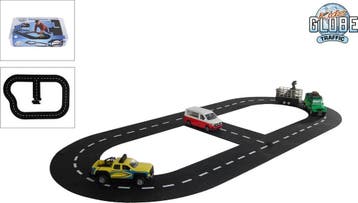 Kids Globe Autobaan Wegdelen, 18dlg., Ophalen of Verzenden, Zo goed als nieuw