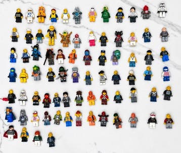 Lego Minifiguur - Ninjago, Star Wars, Harry Potter, City,, Nieuw