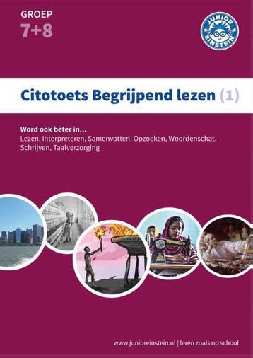 9789082357936 Citotoets begrijpend lezen 1; Groep 7 en 8, Boeken, Schoolboeken, Verzenden, Nieuw