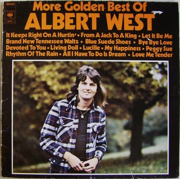 Albert West - More Golden Best Of Albert West, Cd's en Dvd's, Ophalen of Verzenden, Gebruikt