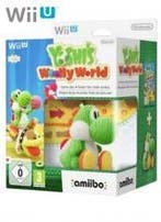 Yoshis Woolly World + Groene Wollen Yoshi amiibo Boxed iDEAL, Spelcomputers en Games, Ophalen of Verzenden, Zo goed als nieuw