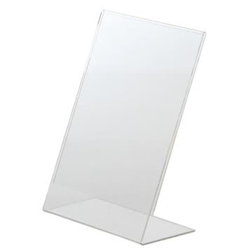 Menukaarthouder hellend plexiglas | A4 formaat | Zichtbaar, Verzenden, Nieuw in verpakking