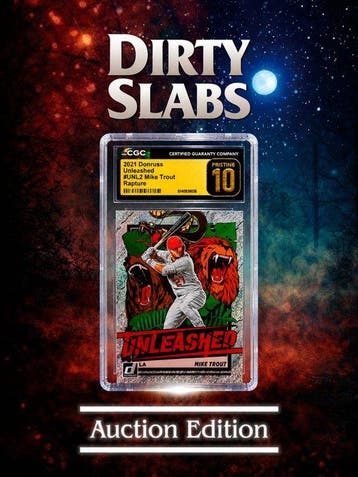 Memorabilia Germany MLB Graded Cards XL Mystery Box (Dirty, Nieuw