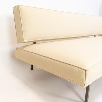 Bank | Slaapbank | Vintage | Rob Parry |  4566, Huis en Inrichting, Fauteuils, Ophalen of Verzenden, Zo goed als nieuw, Mid-Century