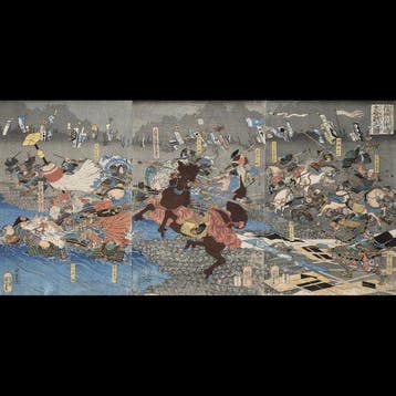 Utagawa Kuniyoshi /  (1798–1861) Shinsh Kawanakajima