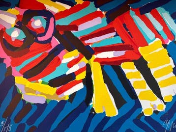 Karel Appel (1921-2006) - Head Like an Animal