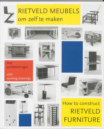 Rietveld Meubels Om Zelf Te Maken = How To Construct Rietvel, Ophalen of Verzenden, Nieuw, P. Drijver; J. Niemeijer