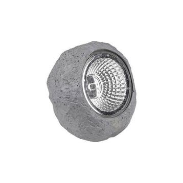 Solar tuin decoratielamp - 9cm - Koud wit - Schemersensor, Ophalen of Verzenden, Nieuw