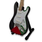 Miniatuur replica Fender Stratocaster gitaar - Eric Clapton, Ophalen of Verzenden, Nieuw, Pop, Beeldje of Miniatuur