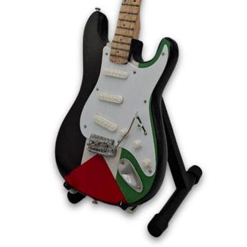 Miniatuur replica Fender Stratocaster gitaar - Eric Clapton, Ophalen of Verzenden, Nieuw, Pop, Beeldje of Miniatuur
