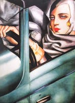 Tamara de Lempicka (1898-1980) (after) - Autoportrait dans, Nieuw