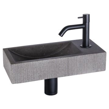 Differnz Ribble fonteinset bombai black - natuursteen -, Verzenden, Nieuw