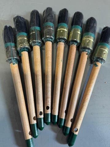 Ronde Kwast - 12 (Kwasten, GEREEDSCHAP), Doe-het-zelf en Verbouw, Ophalen of Verzenden, Nieuw, Kwast