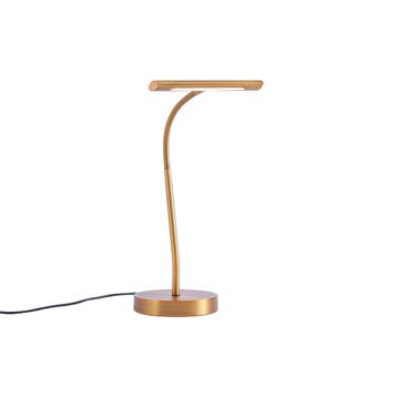 Art Deco tafellamp brons incl. LED - Tableau, Verzenden, Nieuw
