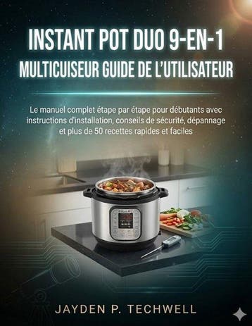 9798277254776 Instant Pot Duo 9-En-1 Multicuiseur Guide d..., Verzenden, Nieuw, Jayden P Techwell