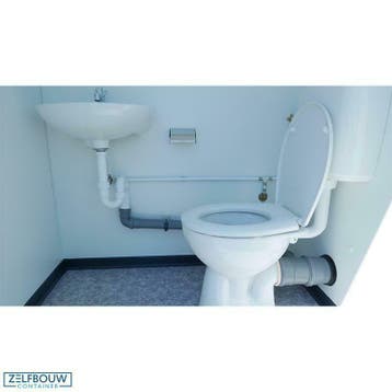 Sanitair container te koop! MET URINOIR!